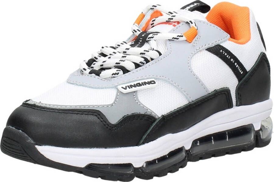 Vingino Oxup sneakers wit Leer