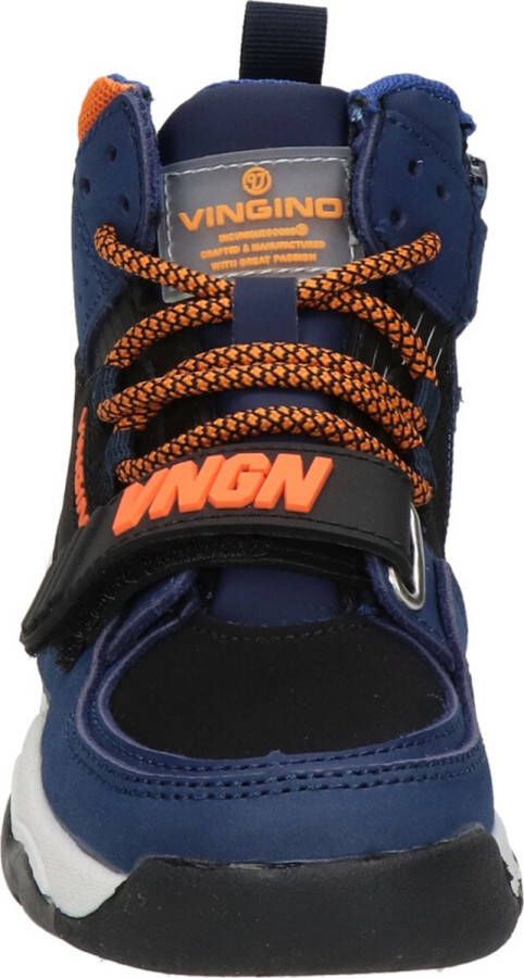 Vingino Raoul Mid jongens sneaker Blauw