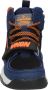 Vingino Raoul Mid leren sneakers donkerblauw - Thumbnail 13