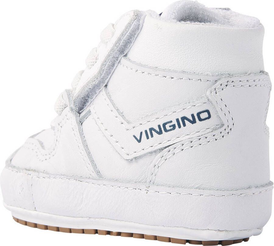 Vingino Rens mid crib Sneaker Jongens Real white