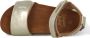 VINGINO Floor Premium leren sandalen goud metallic Leer Effen 25 - Thumbnail 7