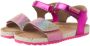 VINGINO Tavi leren sandalen roze metallic Leer Meerkleurig 27 - Thumbnail 6