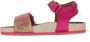 VINGINO Tavi leren sandalen roze metallic Leer Meerkleurig 27 - Thumbnail 8