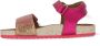 VINGINO Tavi leren sandalen roze metallic Leer Meerkleurig 25 - Thumbnail 8