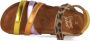 VINGINO leren sandalen bruin multi Leer Meerkleurig 30 - Thumbnail 14