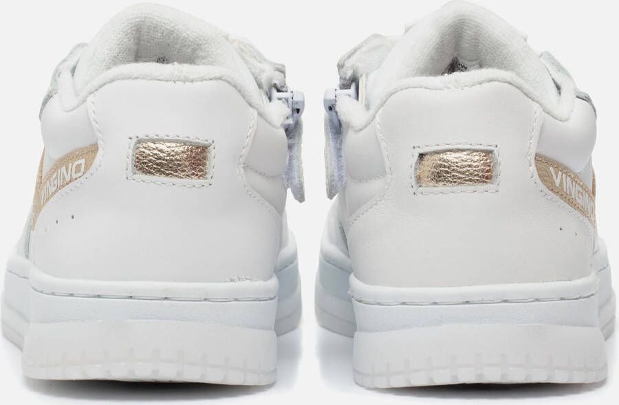 Vingino Senne Low Sneakers wit Leer Dames