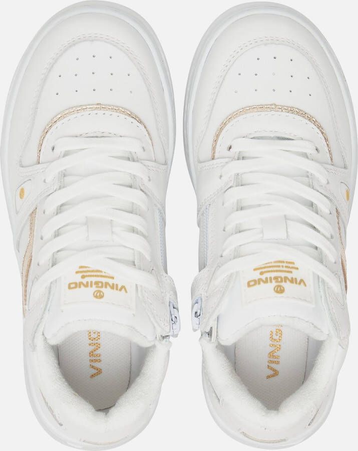 Vingino Senne Low Sneakers wit Leer Dames