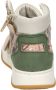 Vingino Senne Mid Velcro Premium hoge leren sneakers met panterprint roze - Thumbnail 5