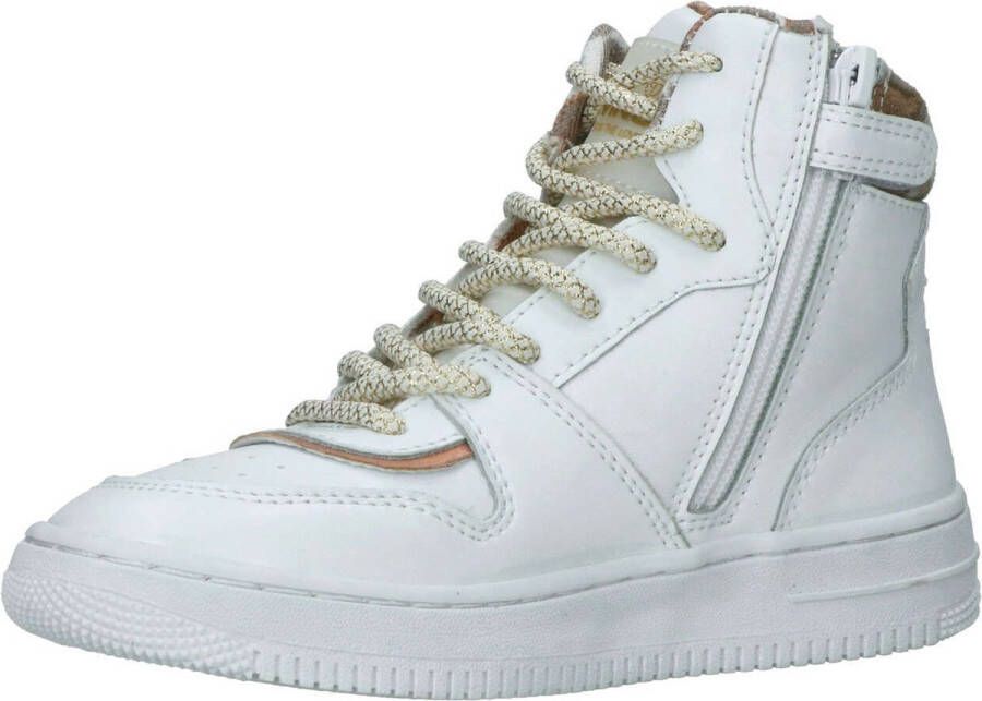 Vingino Senne mid Sneaker Meisjes Real white