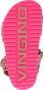 Vingino Tavi leren sandalen met dierenprint roze - Thumbnail 13