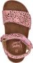 Vingino Tavi leren sandalen met dierenprint roze - Thumbnail 10