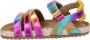 VINGINO Vienna leren sandalen roze multi Meisjes Leer Meerkleurig 25 - Thumbnail 12