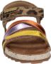 Vingino Vikki leren sandalen met panterprint bruin multi - Thumbnail 8