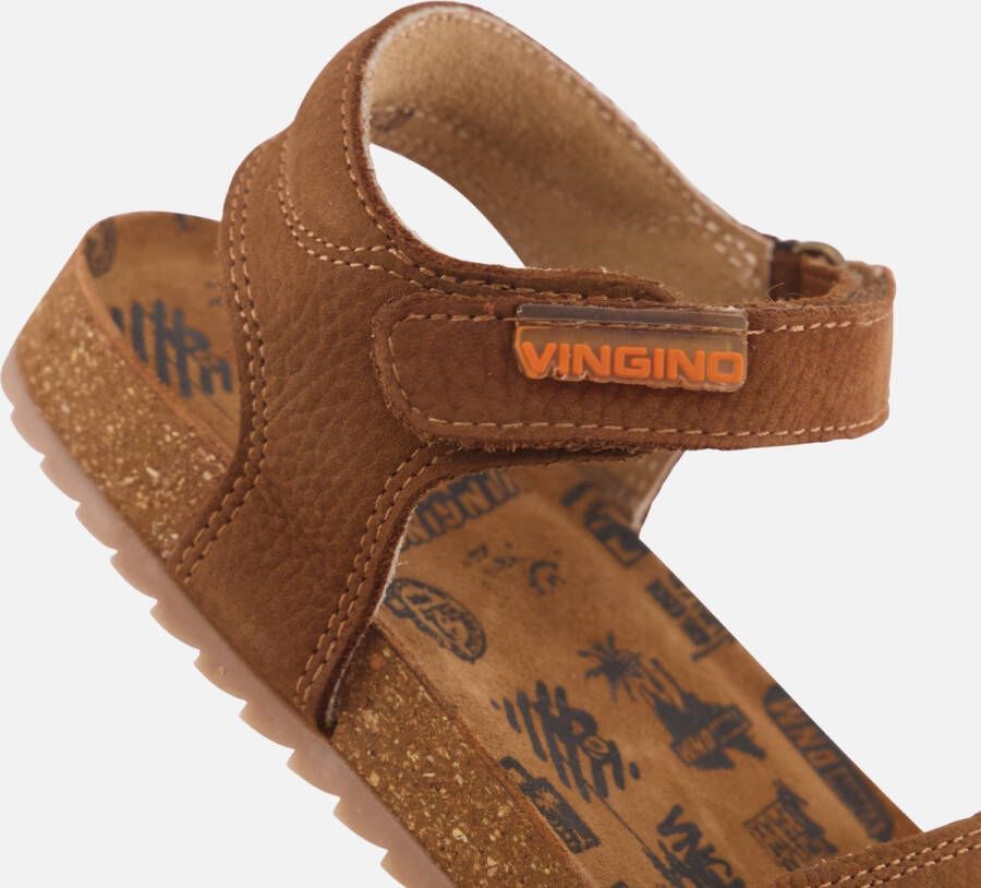 Vingino Xavi Sandalen cognac Leer Heren