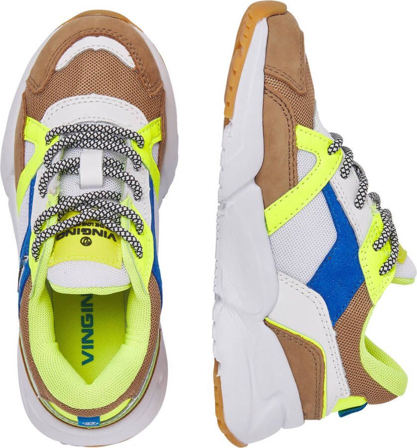 Vingino Zanetti Sneaker Jongens Taupe