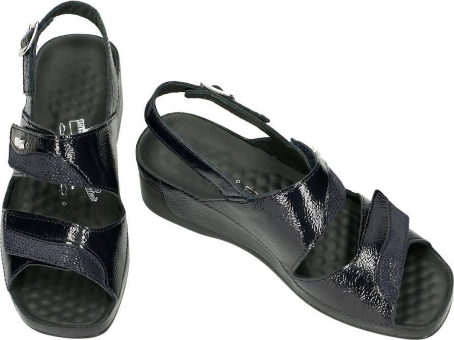 Vital -Dames blauw donker sandalen - Foto 2