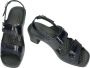 Vital -Dames blauw donker sandalen - Thumbnail 2