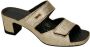 Vital -Dames goud slippers & muiltjes - Thumbnail 2
