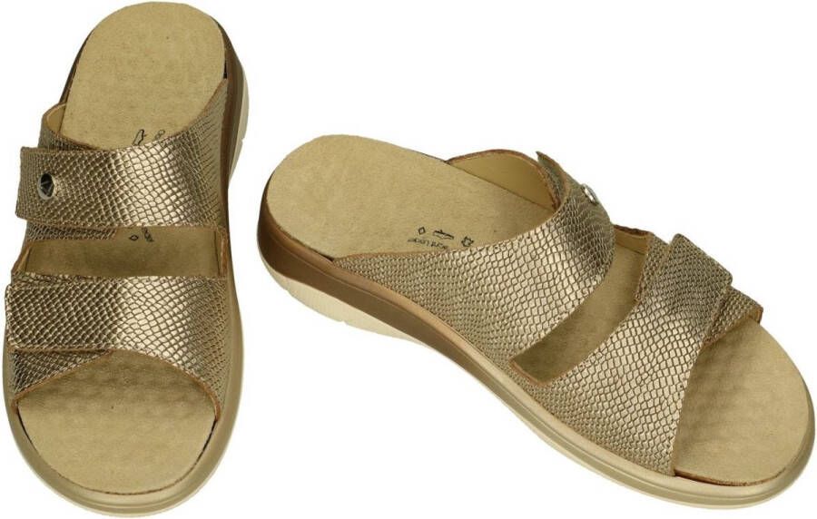 Vital -Dames goud slippers & muiltjes - Foto 3