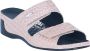 Vital -Dames Tina-Tress 26606 slipper – muiltje – metal roze – - Thumbnail 4