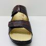 Vital –Dames slipper & muiltje bordeaux Tina-Snake B1515 - Thumbnail 2