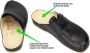 Vital -Heren zwart pantoffel slippers - Thumbnail 2