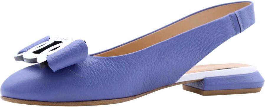 Voltan Peep Toe Peep Heel Blue