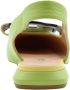 Voltan Peep Toe Peep Heel Green - Thumbnail 6