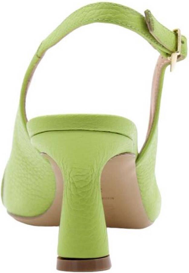 Voltan Peep Toe Peep Heel Green