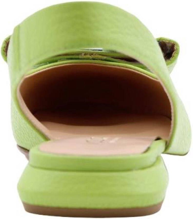 Voltan Peep Toe Peep Heel Green