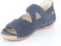 Wäldlaufer Waldlaufer 342025-H-Heliett~~~~~~~~~~~~~~ Sandalen met hakDames Sandalen Blauw - Thumbnail 4