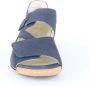 Wäldlaufer Waldlaufer 342025-H-Heliett~~~~~~~~~~~~~~ Sandalen met hakDames Sandalen Blauw - Thumbnail 5