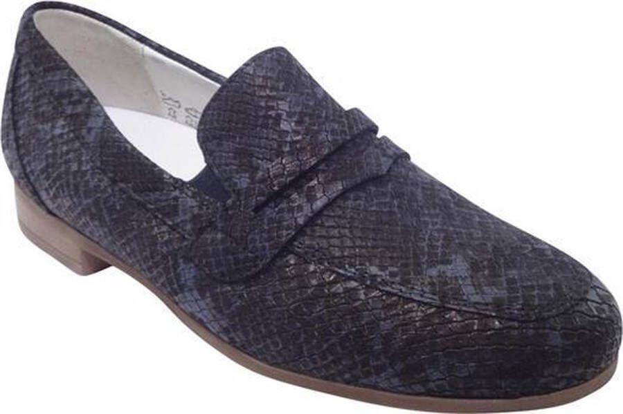 Waldläufer Dames Instappers & Ballerina's Waldlaufer H-ulla 782501-179-194 Donkerblauw