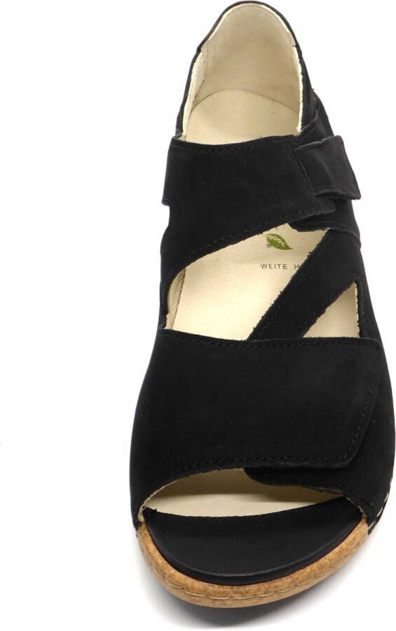 Waldläufer Dames Sandalen Waldlaufer 342025-191-001 Heliett Zwart
