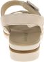 Wäldlaufer Dames Sandalen Waldlaufer 351013-171-111 Hakura Off White ½ - Thumbnail 3