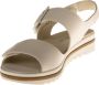 Wäldlaufer Dames Sandalen Waldlaufer 351013-171-111 Hakura Off White ½ - Thumbnail 5