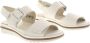 Wäldlaufer Dames Sandalen Waldlaufer 351013-171-111 Hakura Off White ½ - Thumbnail 10