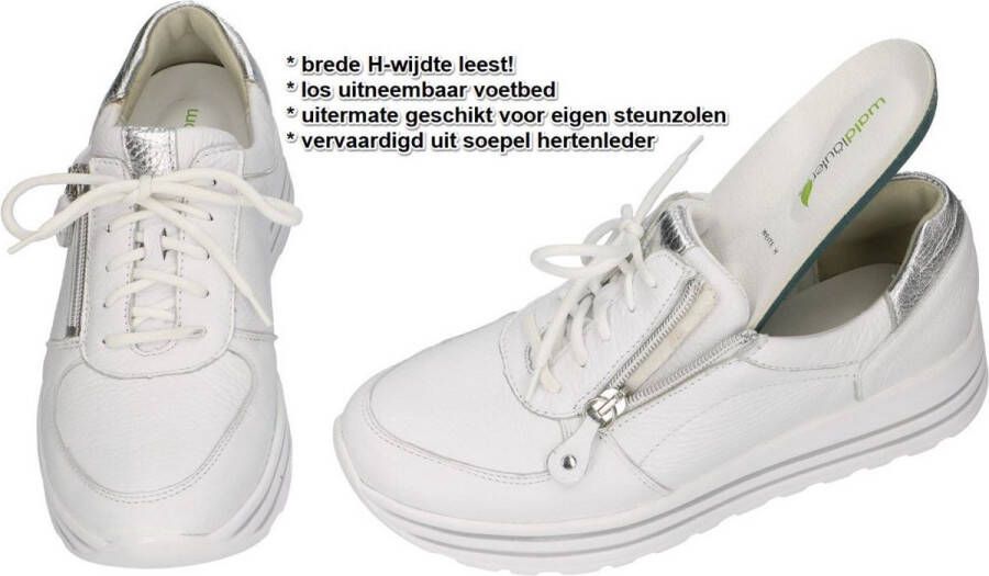 Wäldlaufer Dames Sneakers Waldlaufer H-lana 758009-200-150 Wit