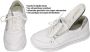 Wäldlaufer Waldlaufer 758009-H-Lana~~~~~~~~~~~~~~~~~ Lage sneakersDames sneakers Wit beige - Thumbnail 5