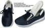 Waldläufer Dames Sneakers Waldlaufer Lana 758009-200-194 Donkerblauw ½ - Thumbnail 10