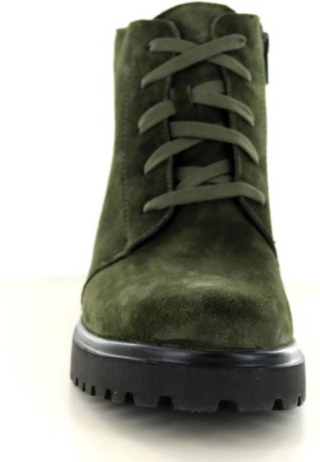 Wäldlaufer Waldläufer Dames Veterboot 716807-195-066 Groen Wijdte H