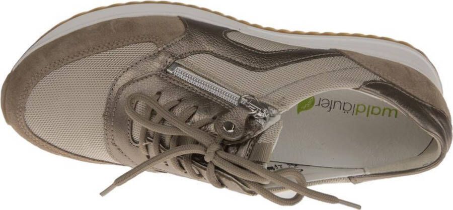 Waldläufer Dames Veterschoenen Waldlaufer 752003-402-245 Vicky Beige