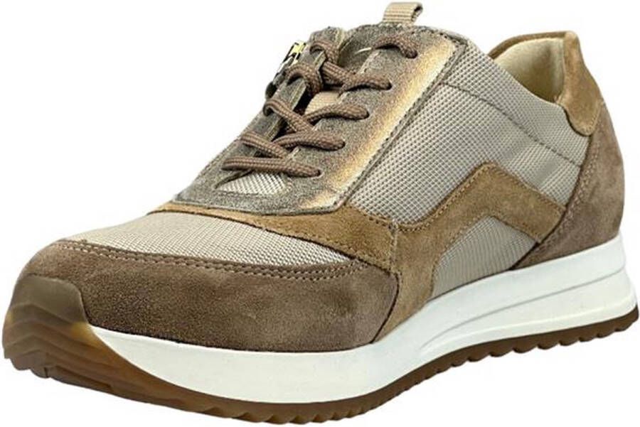 Wäldlaufer Dames Veterschoenen Waldlaufer 752003-405-245 H-vicky Beige