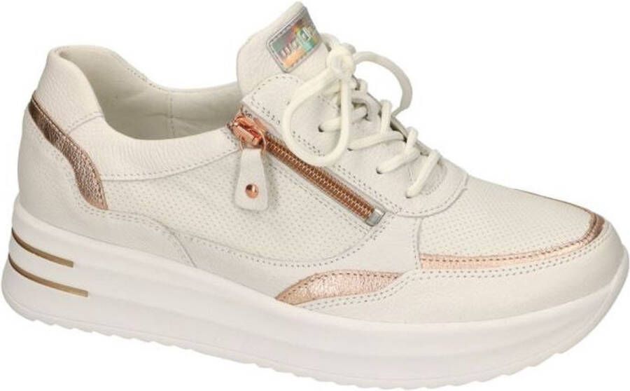 Wäldlaufer Dames Veterschoenen Waldlaufer 755004-301-659 Arianna Off White