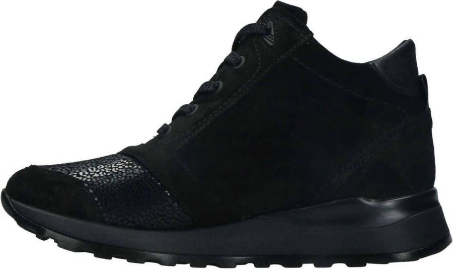 Wäldlaufer Dames Veterschoenen Waldlaufer Hiroko 364h81-301-001 Zwart