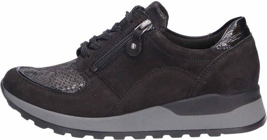 Wäldlaufer Dames Veterschoenen Waldlaufer Hiroko Soft H64007 Zwart