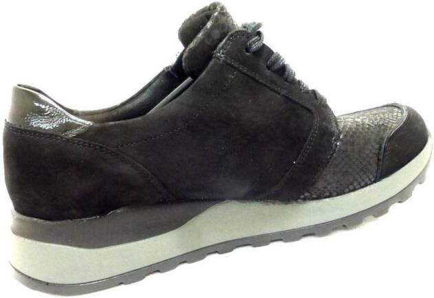 Wäldlaufer Dames Veterschoenen Waldlaufer Hiroko Soft H64007 Zwart