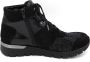Waldläufer OrthoTritt Dames Veterboot 626K82-300-001 Zwart Combi Wijdte K (40.5) - Thumbnail 4