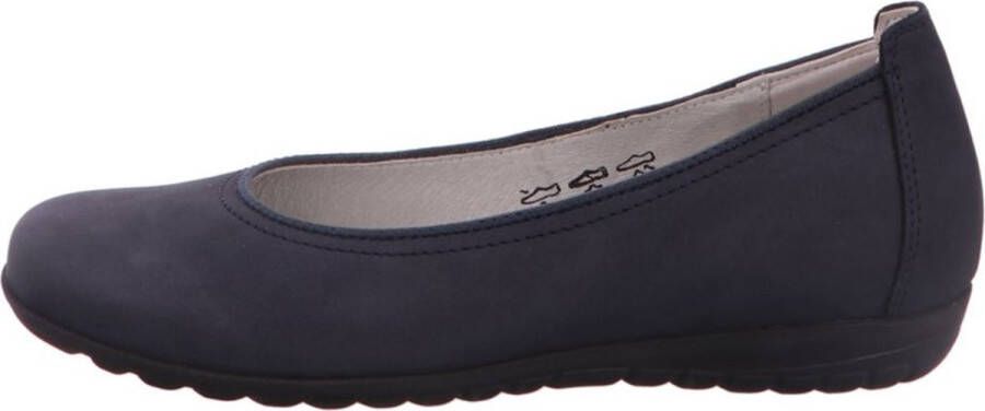Waldläufer Waldlaufer 329051-Hesima Ballerinaschoenen Blauw