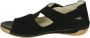 Wäldlaufer Waldlaufer 342024-H-Heliett~~~~~~~~~~~~~~ Sandalen met hakDames Sandalen Zwart - Thumbnail 2